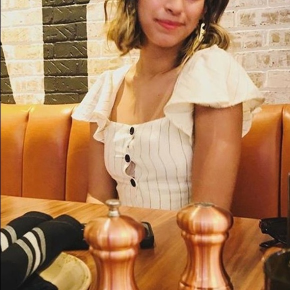 Striped Linen Top - Picture 4 of 4